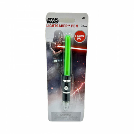 Star Wars Light-Up Green Lightsaber Pen